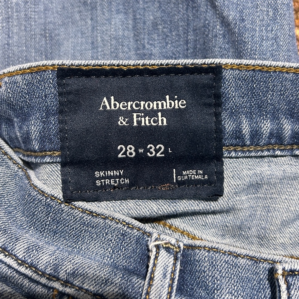 Abercrombie & Fitch Blue Men Jeans 28x32 - Picture 4 of 6
